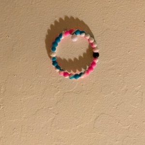 Pink, Blue, & White Lokai bracelet LABOR DAY SALE